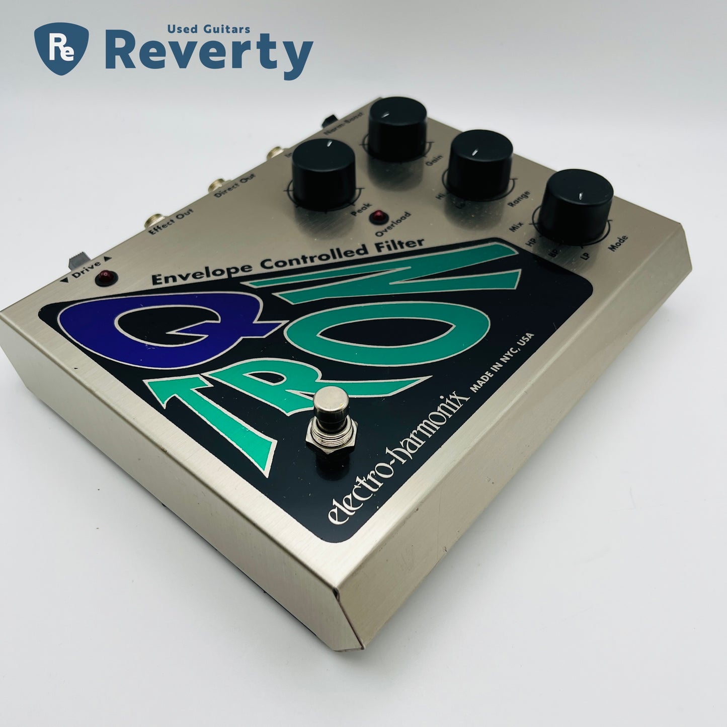 Electro-Harmonics Q-Tron Envelope Controlled Filter Guitar Effect Pedal Used