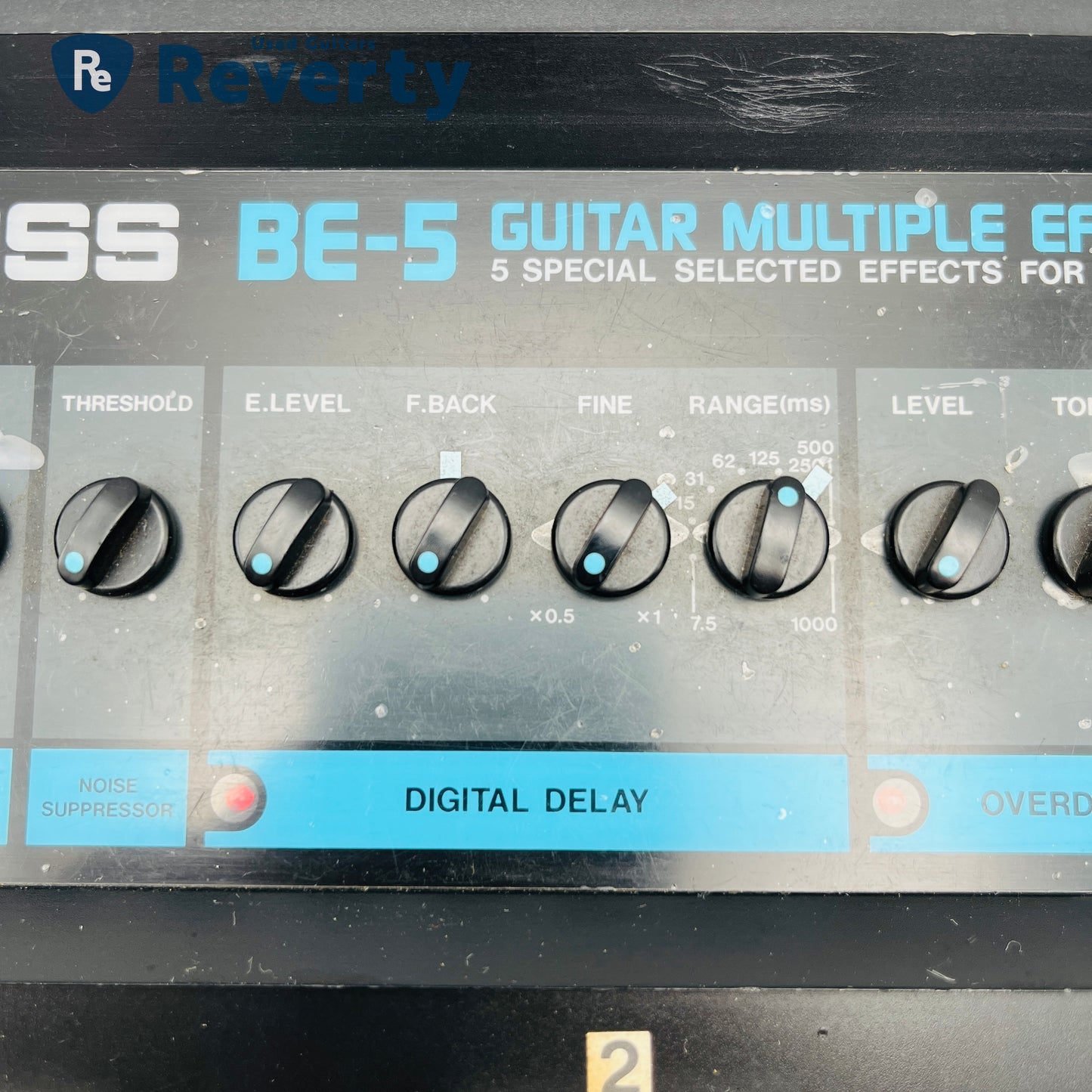 Boss BE-5 Guitar Multiple Effects Pedal Made in Japan Vintage