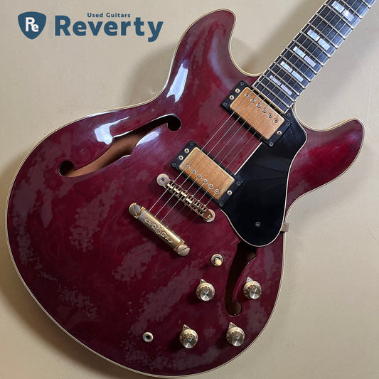 Yamaha SA2100 Semi-Hollow 1989-1991 Made in Japan Vintage w/Yamaha Leather Case