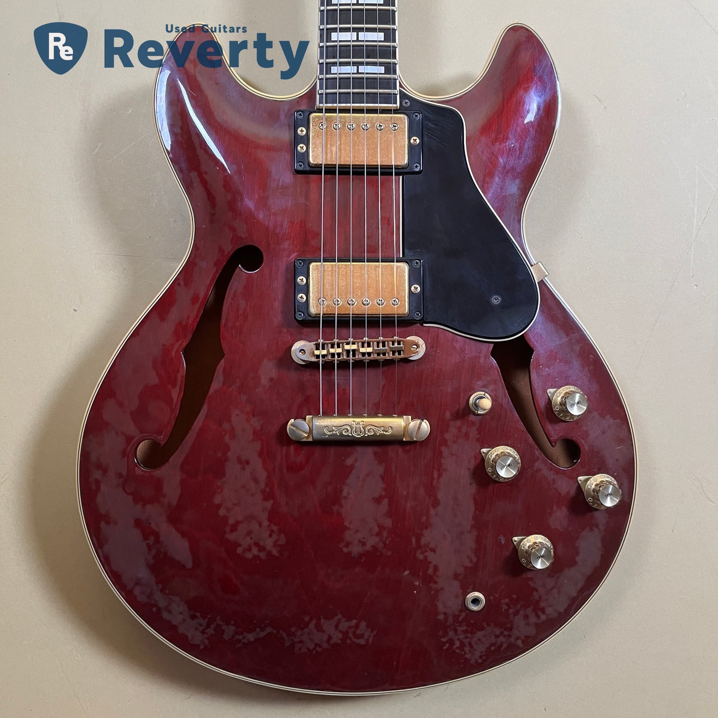 Yamaha SA2100 Semi-Hollow 1989-1991 Made in Japan Vintage w/Yamaha Leather Case