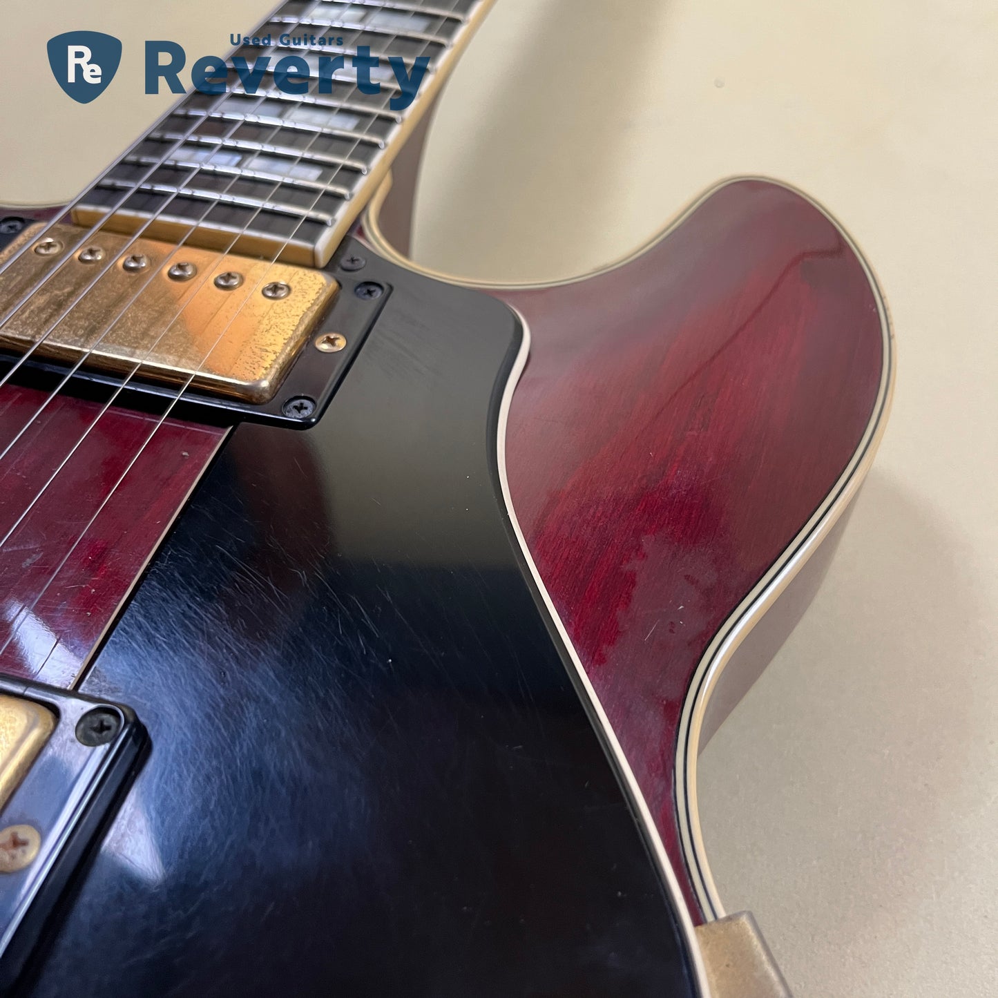 Yamaha SA2100 Semi-Hollow 1989-1991 Made in Japan Vintage w/Yamaha Leather Case