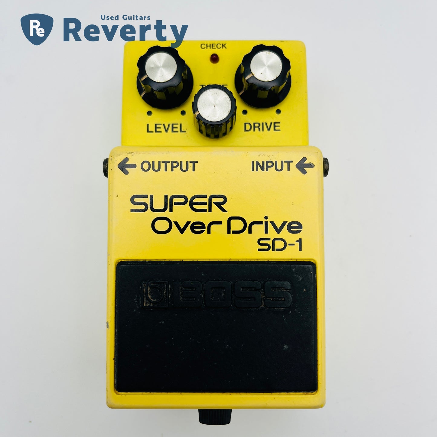 Boss SD-1 Super OverDrive Made in Japan 1984 Vintage Guitar Effect Pedal Used