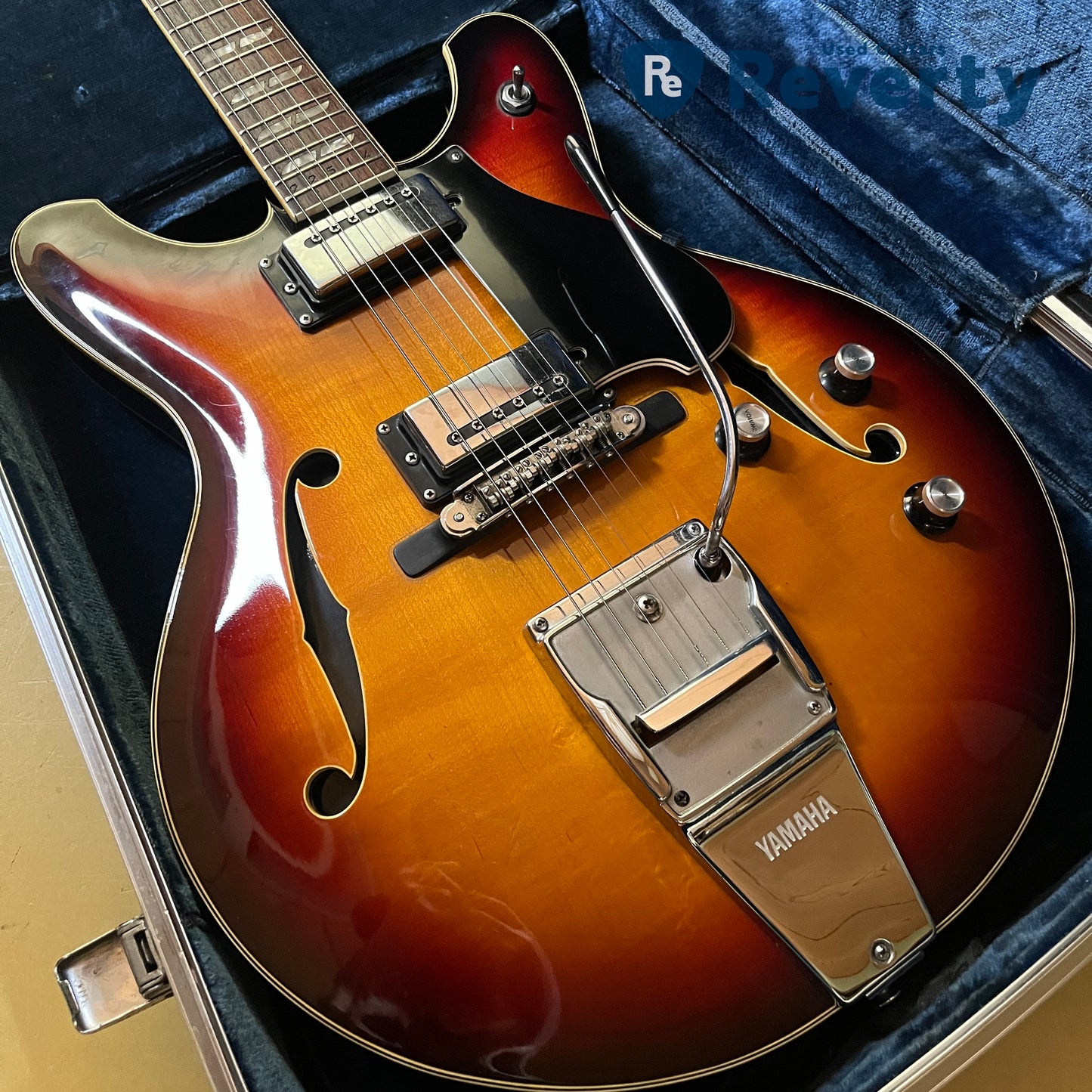 Yamaha SA-50 Hollow Body 1967 - 1972 Made in Japan Vintage w/Yamaha Hard Case