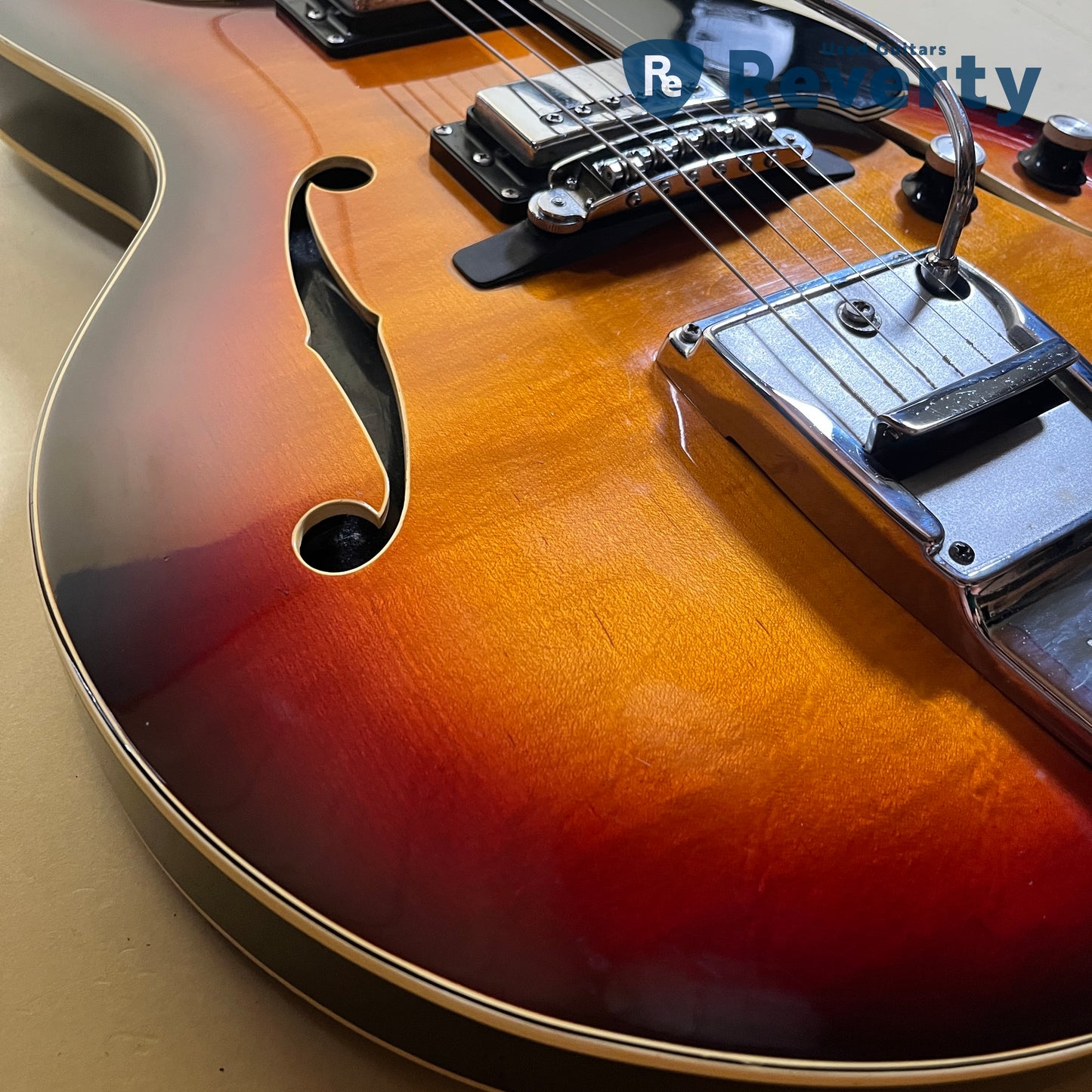Yamaha SA-50 Hollow Body 1967 - 1972 Made in Japan Vintage w/Yamaha Hard Case