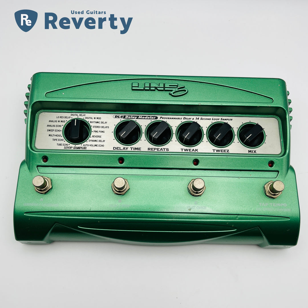 LINE6 DL4 Stompbox Delay Modeler Guitar Effect Pedal w/Original box Used