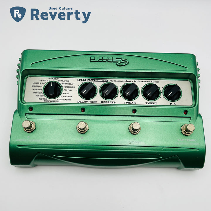 LINE6 DL4 Stompbox Delay Modeler Guitar Effect Pedal w/Original box Used