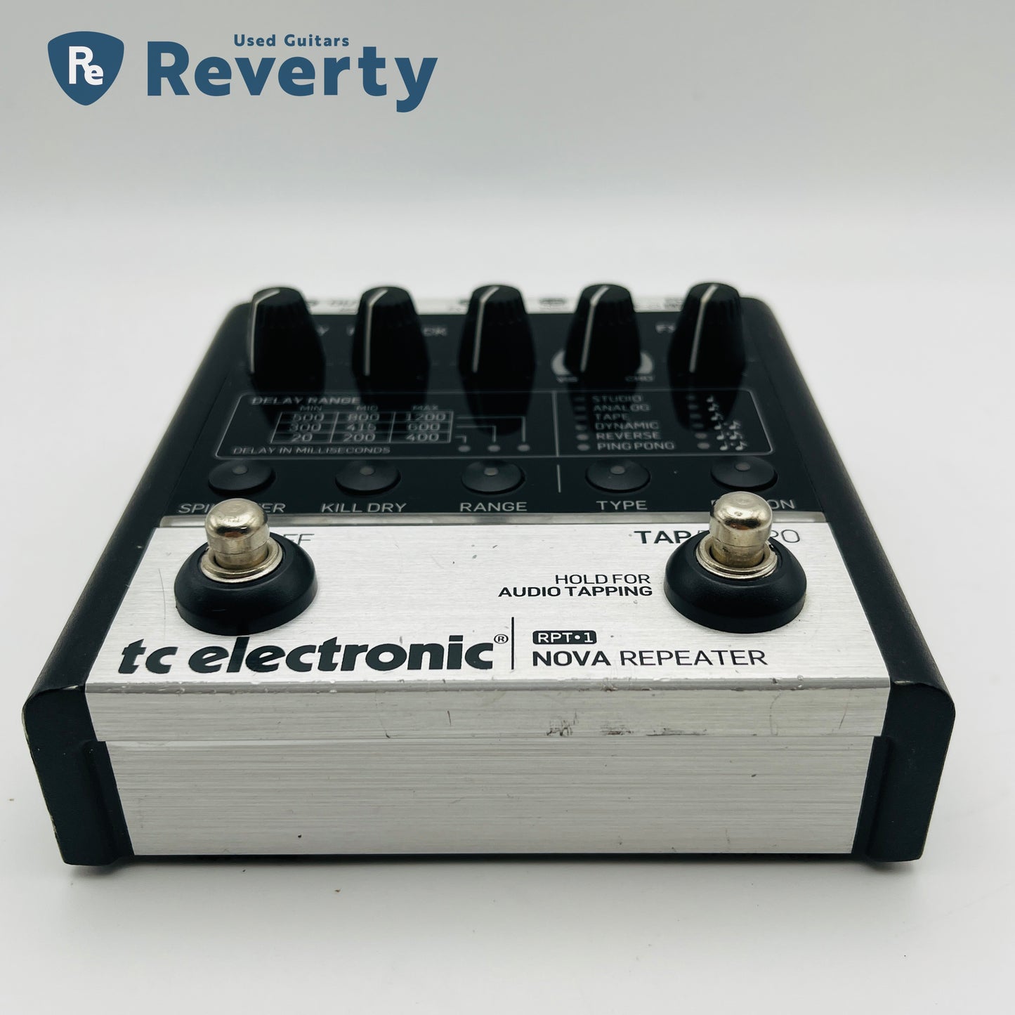 tc electronic RPT-1 Nova Repeater Delay Guitar Effects Pedal Used