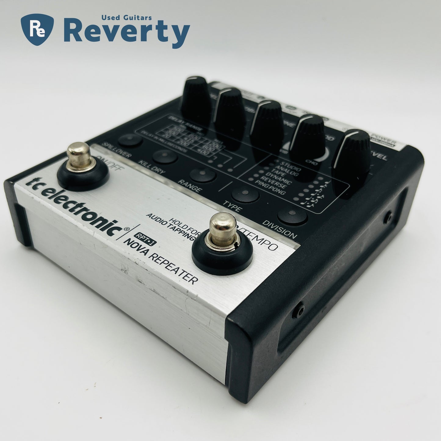 tc electronic RPT-1 Nova Repeater Delay Guitar Effects Pedal Used