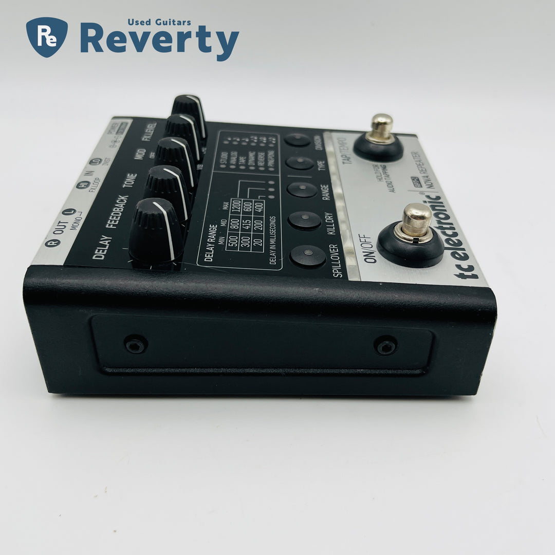 tc electronic RPT-1 Nova Repeater Delay Guitar Effects Pedal Used