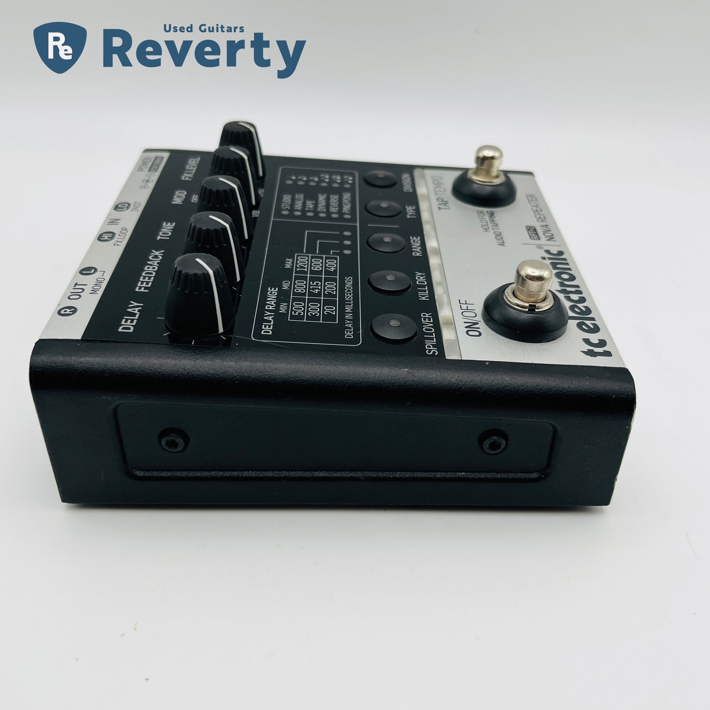 tc electronic RPT-1 Nova Repeater Delay Guitar Effects Pedal Used