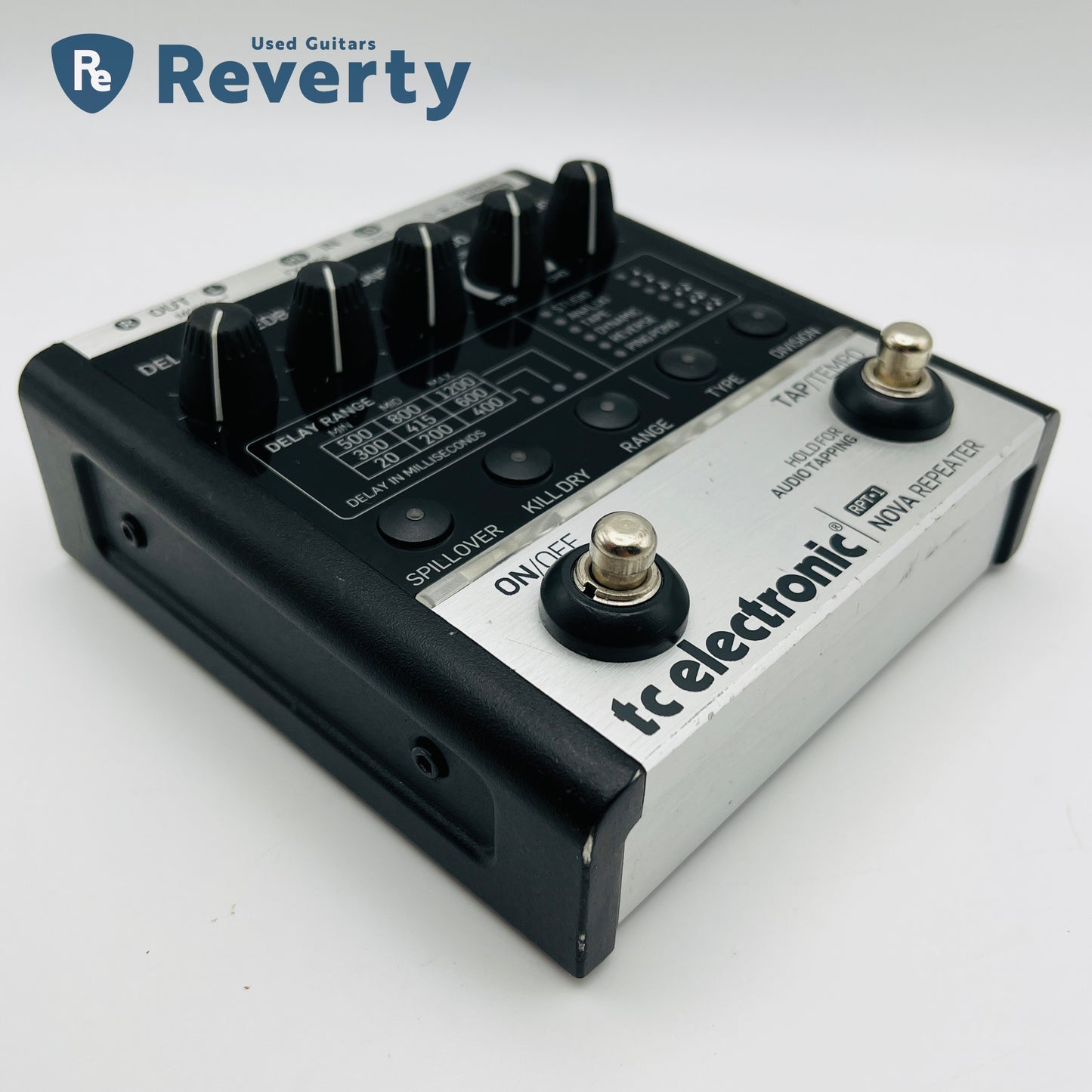 tc electronic RPT-1 Nova Repeater Delay Guitar Effects Pedal Used