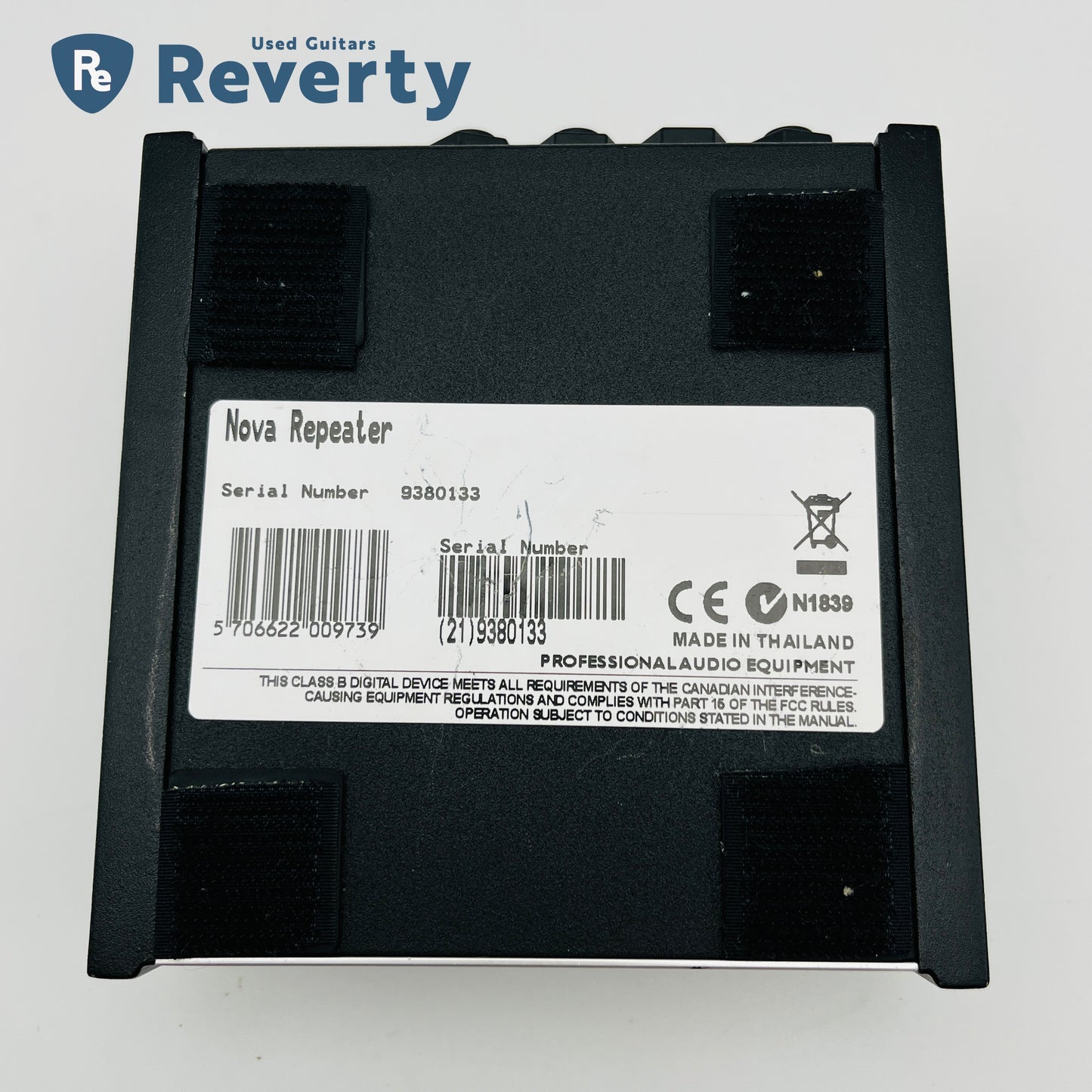 tc electronic RPT-1 Nova Repeater Delay Guitar Effects Pedal Used