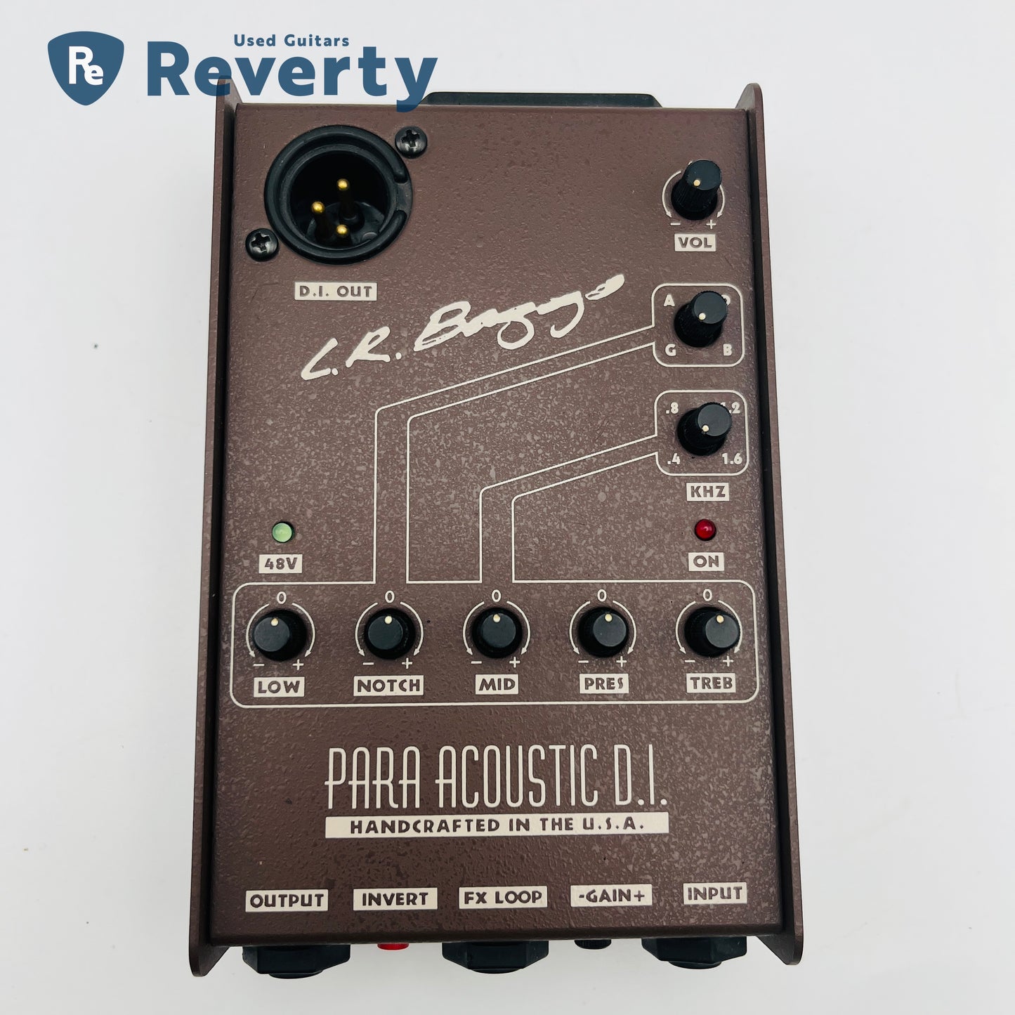 L.R.Baggs Para Acoustic D.I. Hand Crafted in The U.S.A Used