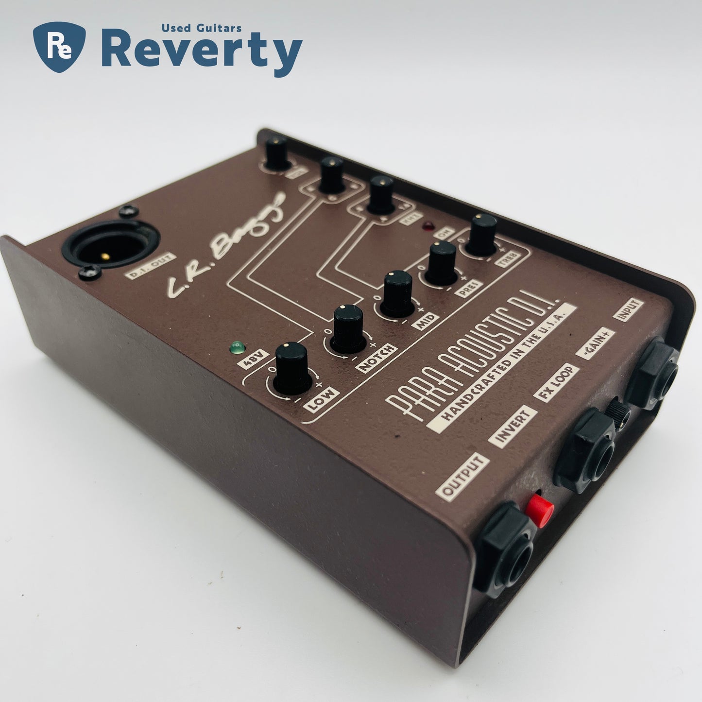 L.R.Baggs Para Acoustic D.I. Hand Crafted in The U.S.A Used