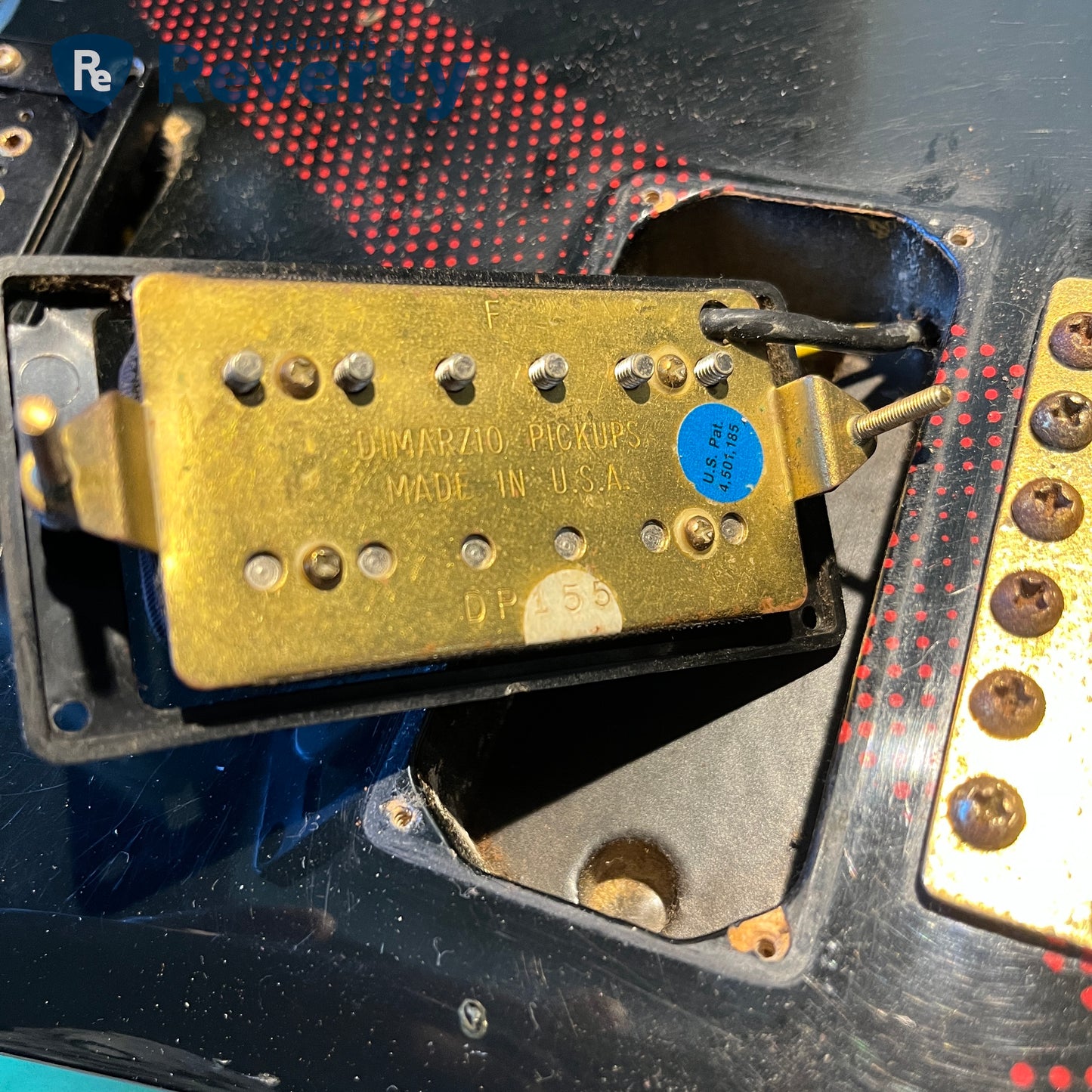 Aria Pro Ⅱ ZZ Deluxe-V Explorer Model 1983 Made in Japan w/DiMarzio Pickups