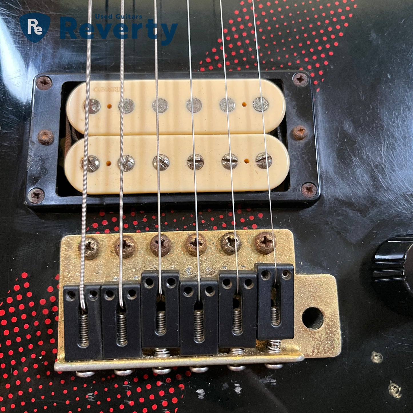 Aria Pro Ⅱ ZZ Deluxe-V Explorer Model 1983 Made in Japan w/DiMarzio Pickups