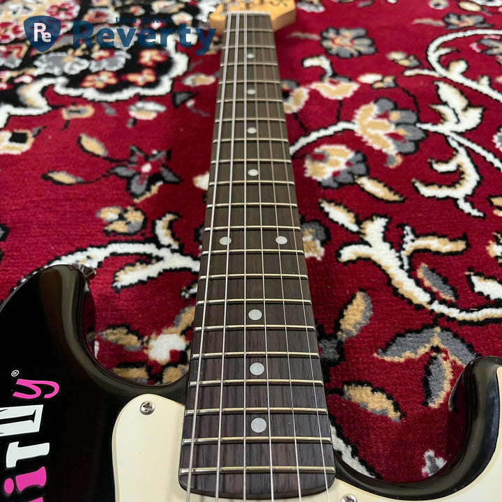 Squier Hello Kitty Mini Stratocaster Black Limited Model w/Original box