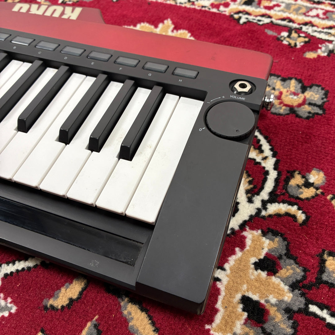 Korg RK-100S Keytar 37-Key Shoulder Synthesizer MIDI Controller Red MMT Engine