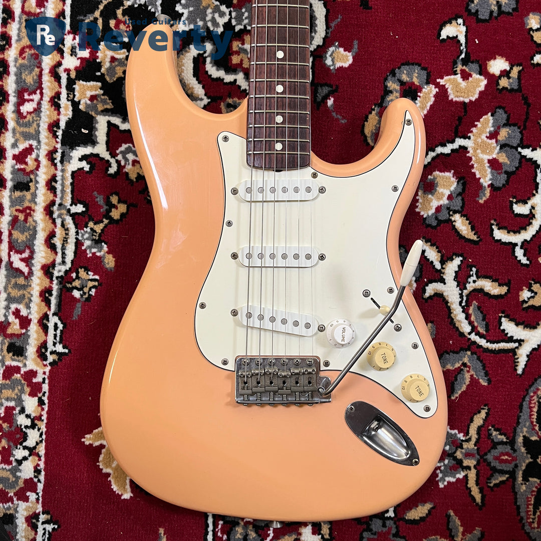 Fender Japan ST62M ’62 Reissue Stratocaster Shell Pink 1993–1994 Made in Japan Used