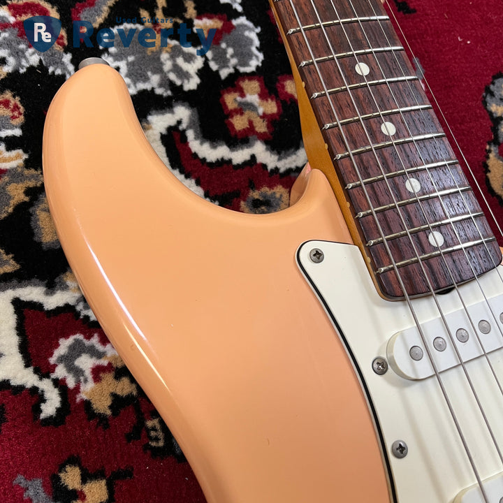 Fender Japan ST62M ’62 Reissue Stratocaster Shell Pink 1993–1994 Made in Japan Used