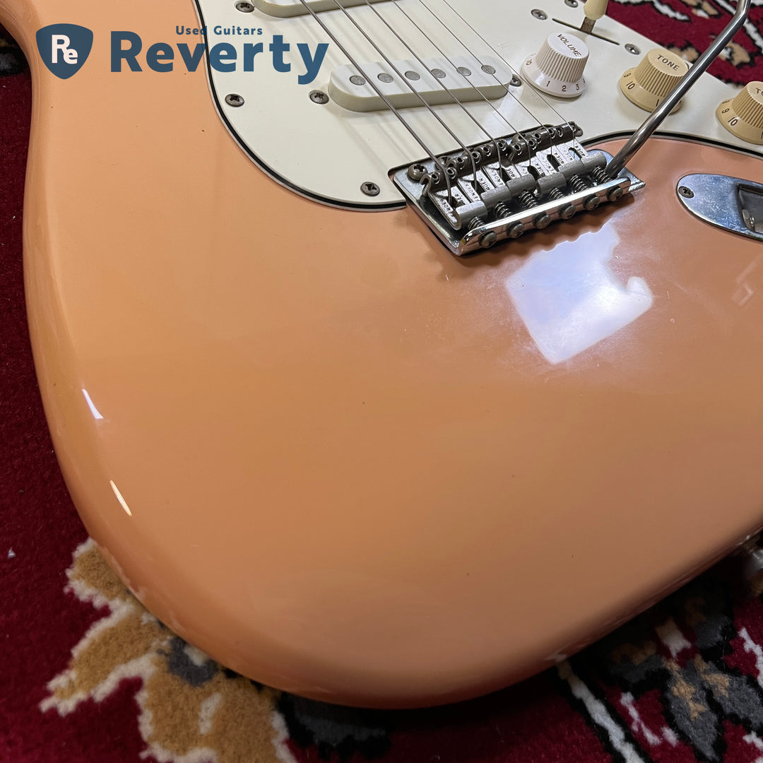 Fender Japan ST62M ’62 Reissue Stratocaster Shell Pink 1993–1994 Made in Japan Used