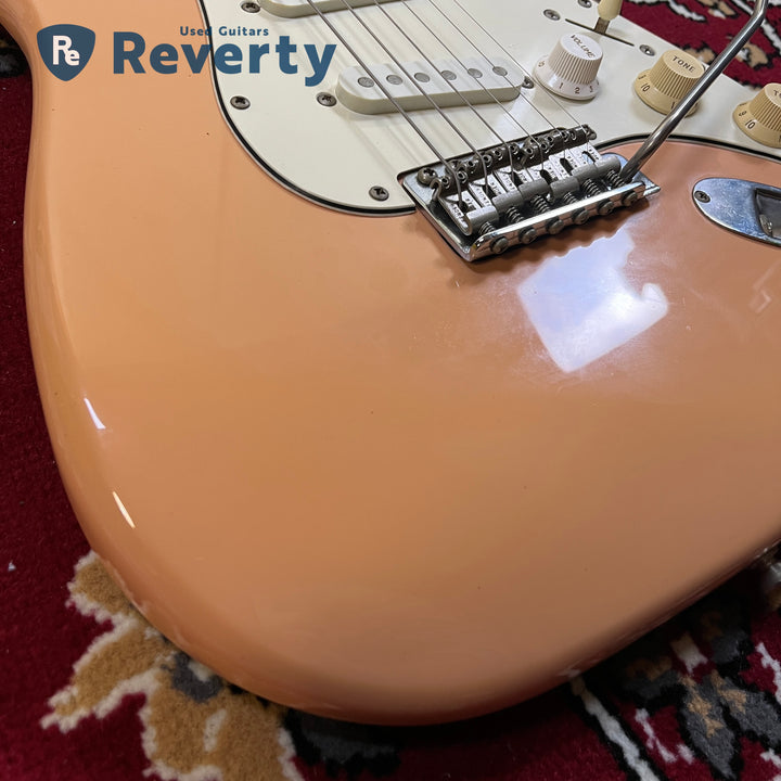 Fender Japan ST62M ’62 Reissue Stratocaster Shell Pink 1993–1994 Made in Japan Used