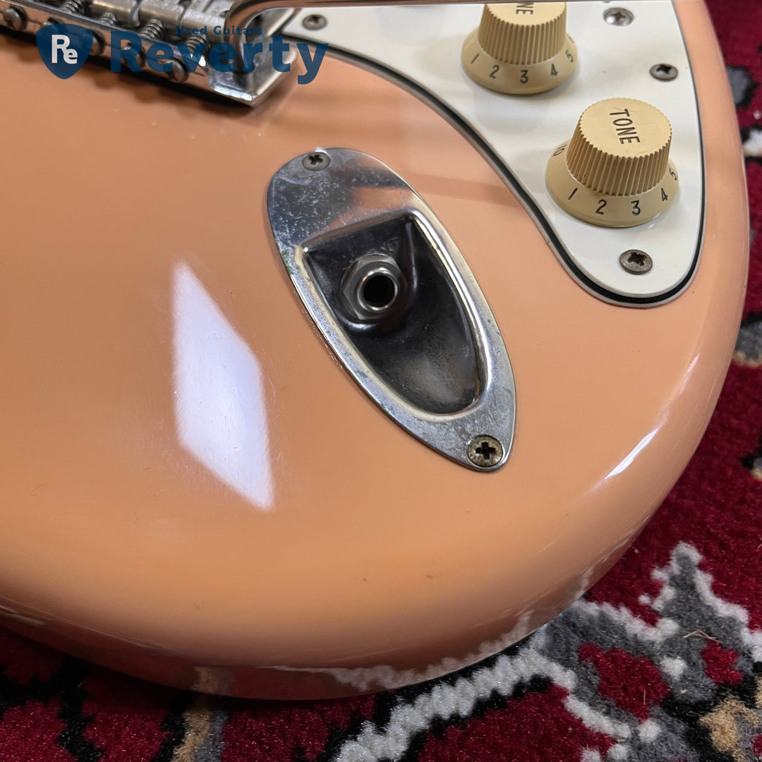 Fender Japan ST62M ’62 Reissue Stratocaster Shell Pink 1993–1994 Made in Japan Used