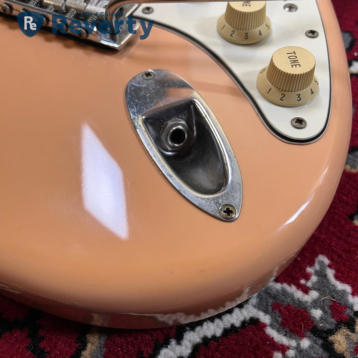 Fender Japan ST62M ’62 Reissue Stratocaster Shell Pink 1993–1994 Made in Japan Used