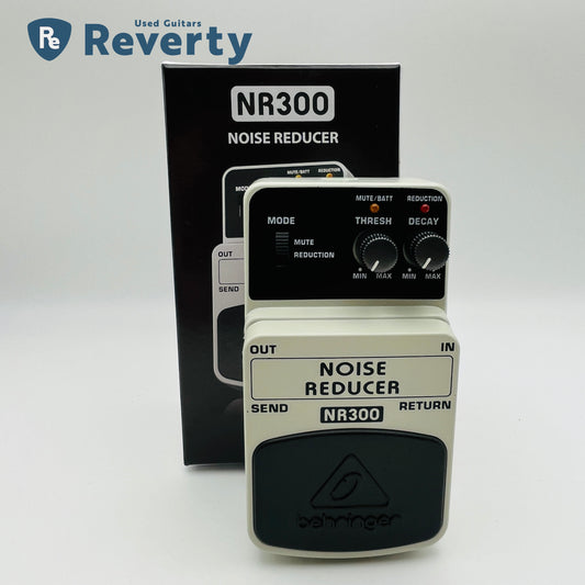 Behringer NR300 Noise Reducer Guitar Effect Pedal Used