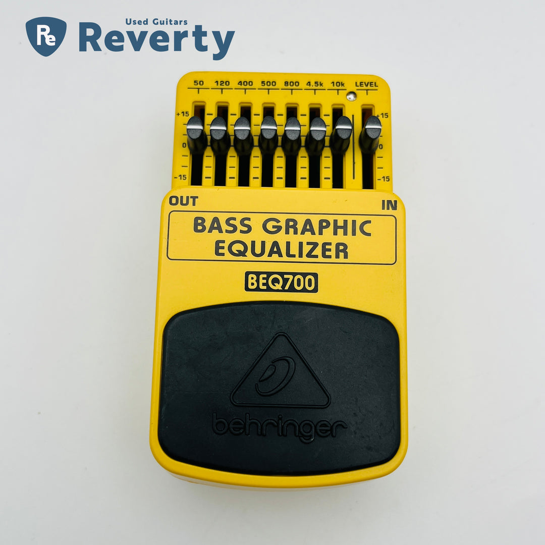 Behringer BEQ700 Bass Graphic Equalizer Effect Pedal Used