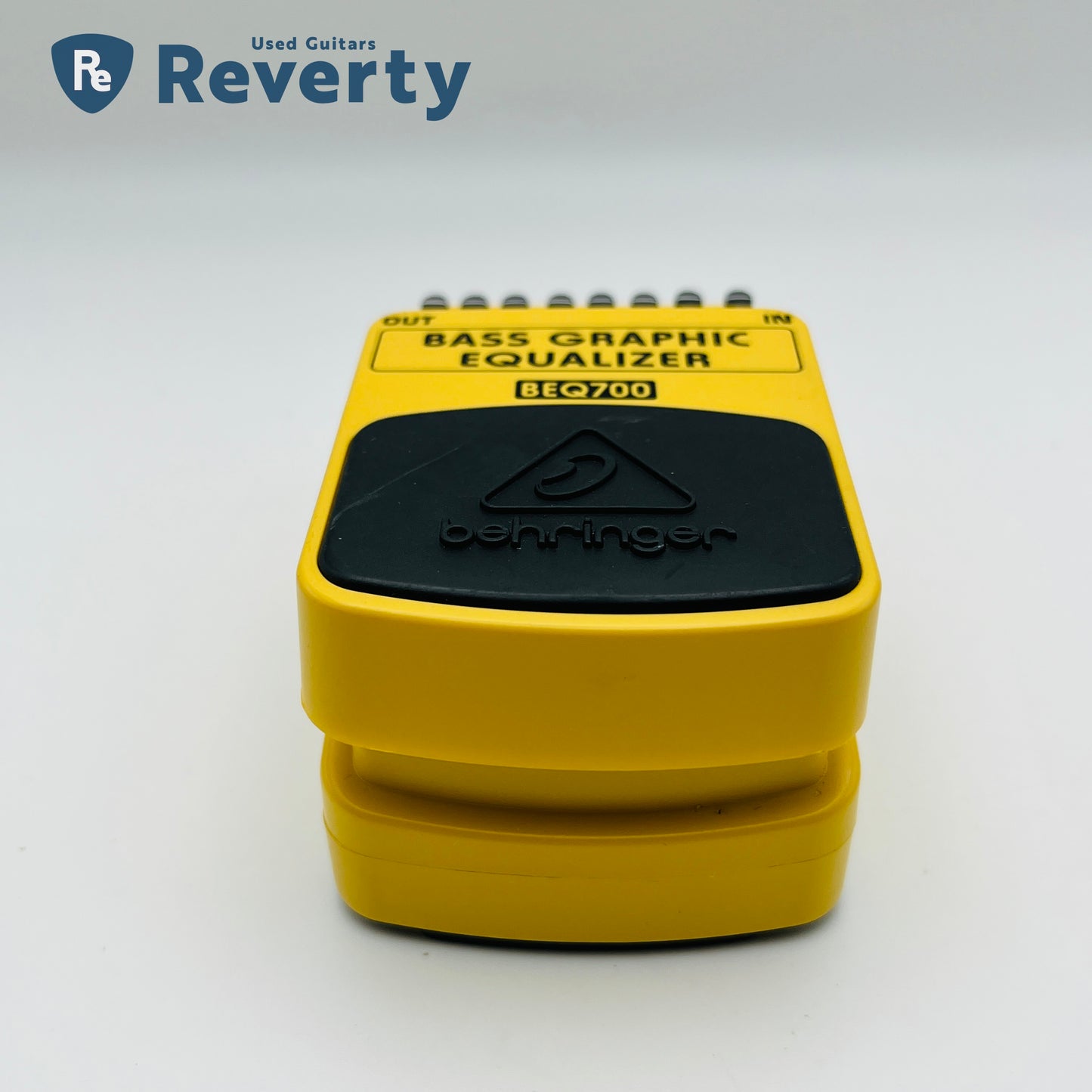 Behringer BEQ700 Bass Graphic Equalizer Effect Pedal Used