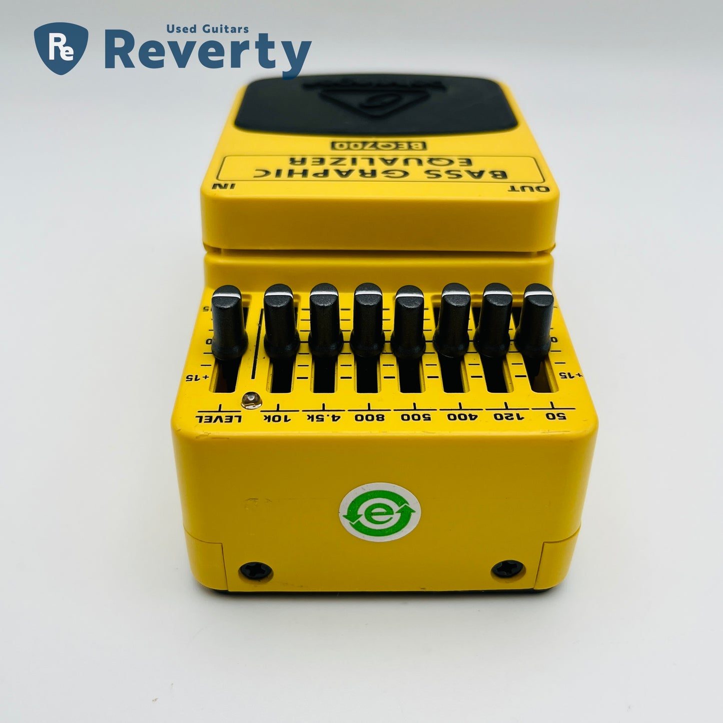 Behringer BEQ700 Bass Graphic Equalizer Effect Pedal Used