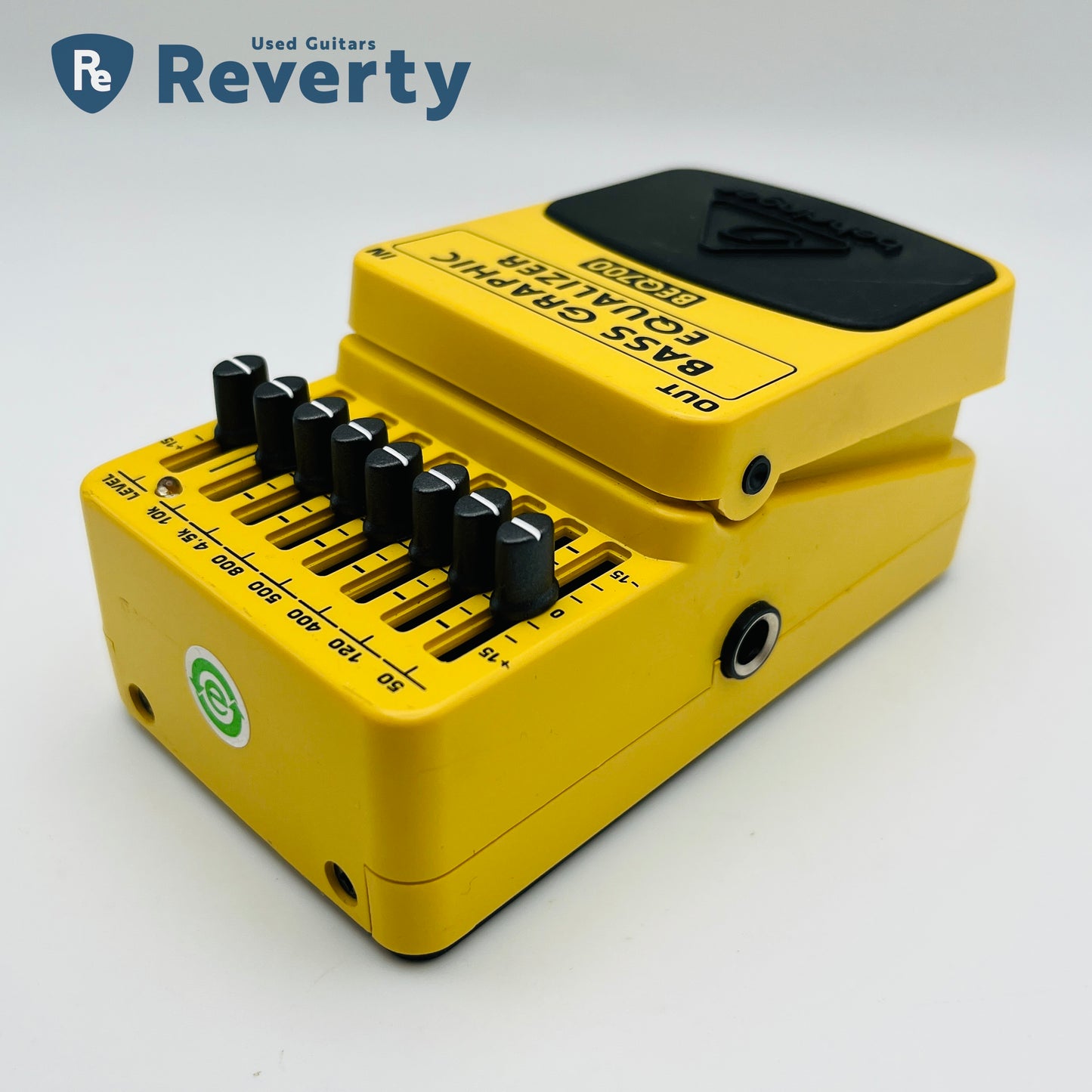 Behringer BEQ700 Bass Graphic Equalizer Effect Pedal Used