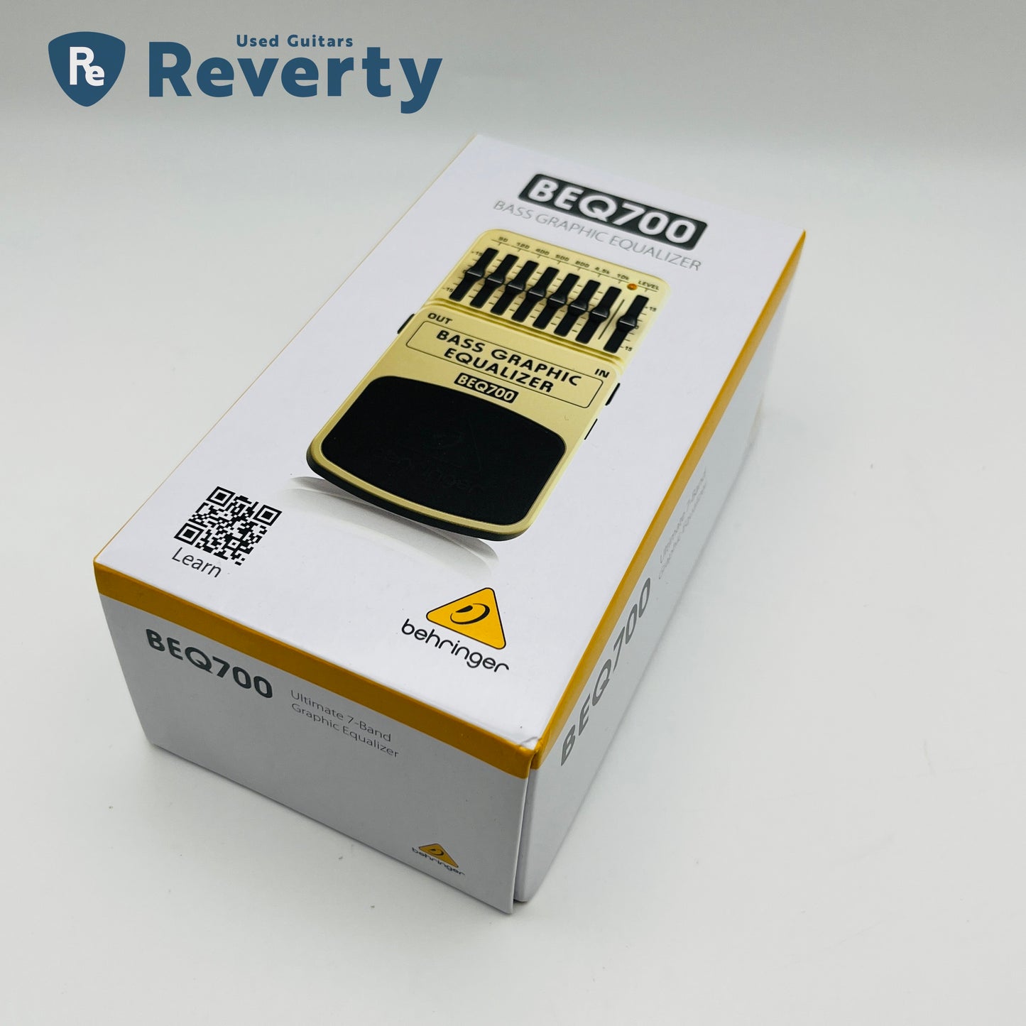 Behringer BEQ700 Bass Graphic Equalizer Effect Pedal Used