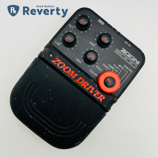 Zoom Driver 5000 Overdrive Distortion Guitar Effect Pedal Made in Japan Used