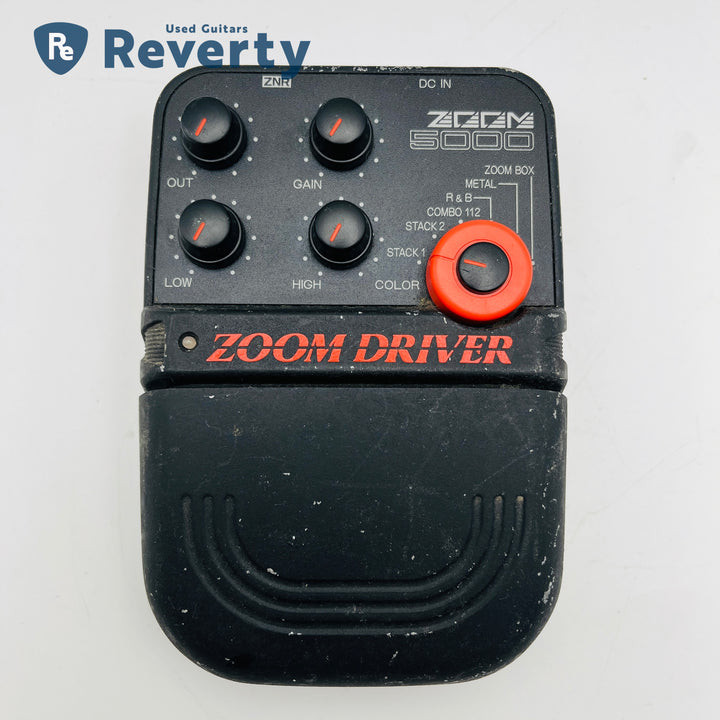 Zoom Driver 5000 Overdrive Distortion Guitar Effect Pedal Made in Japan Used