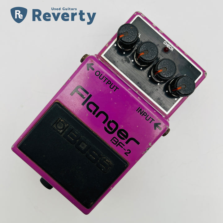 Boss BF-2 Flanger Guitar Effect Pedal Made in Japan Green Label Used