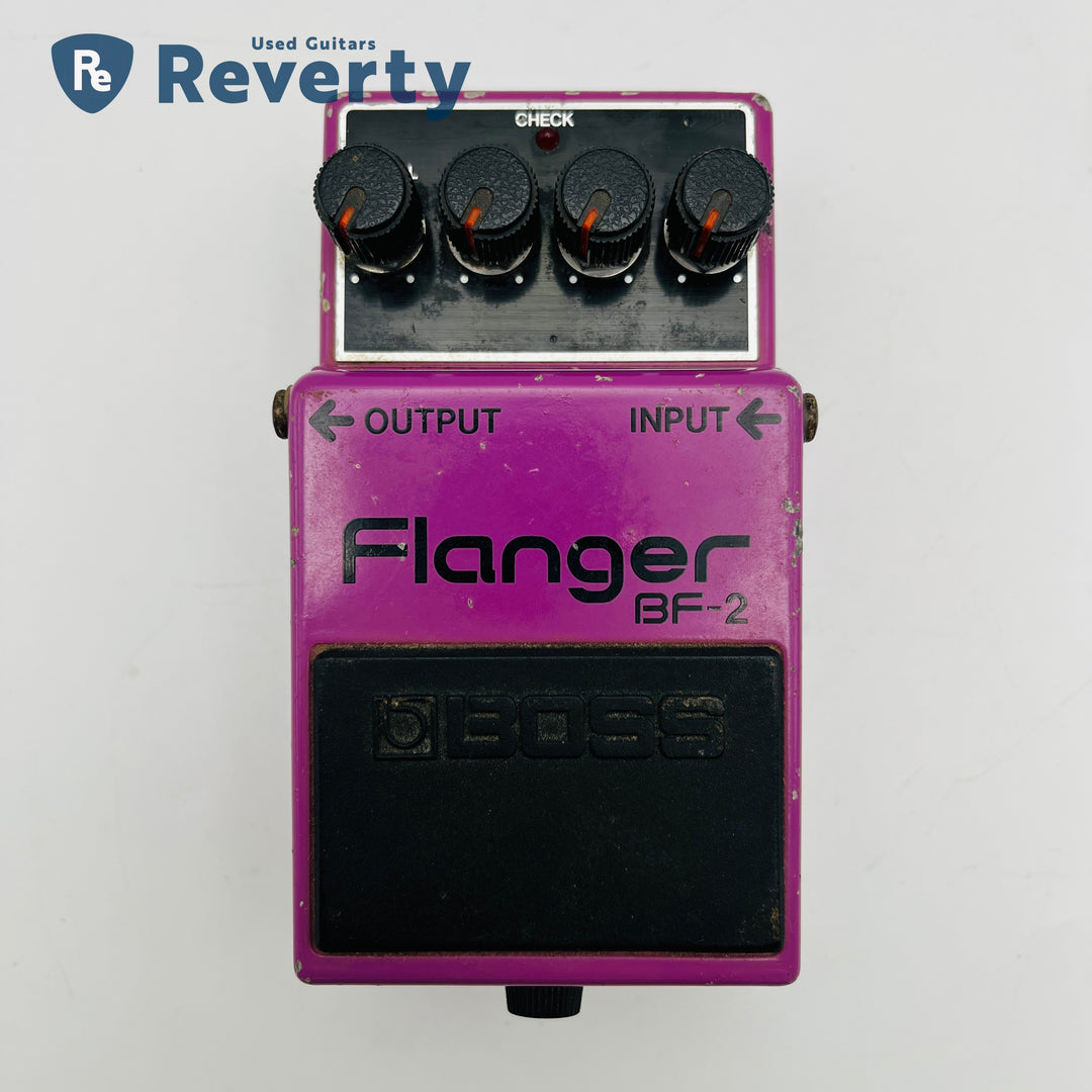 Boss BF-2 Flanger Guitar Effect Pedal Made in Japan Green Label Used