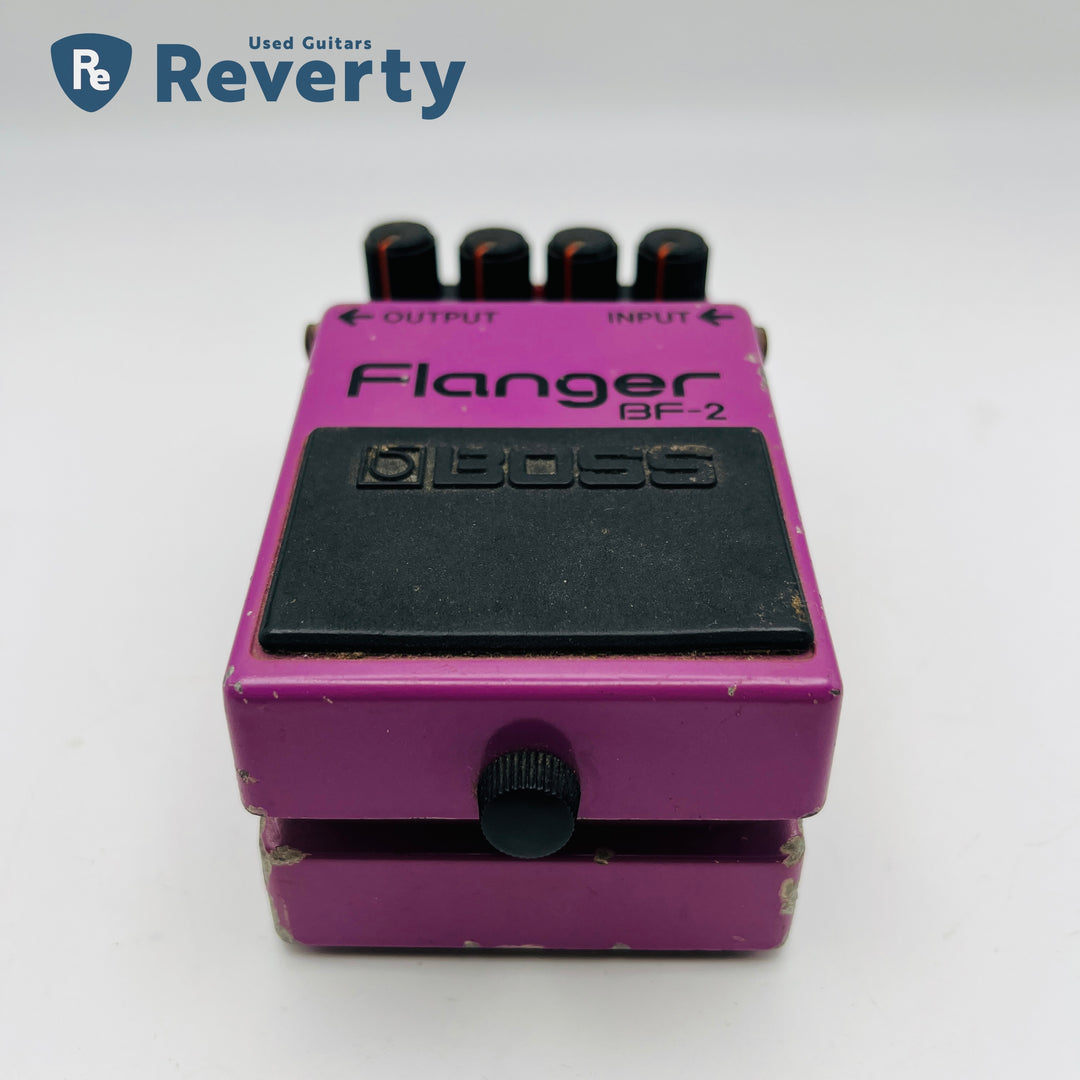 Boss BF-2 Flanger Guitar Effect Pedal Made in Japan Green Label Used