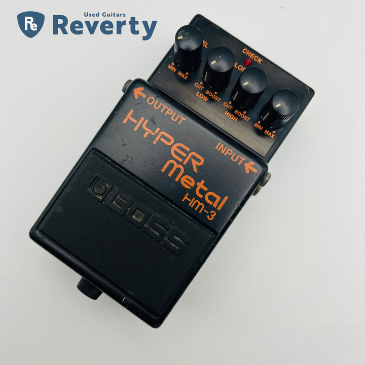 Boss HM-3 Hyper Metal Distortion GuitarEffect Pedal Made in Taiwan Used