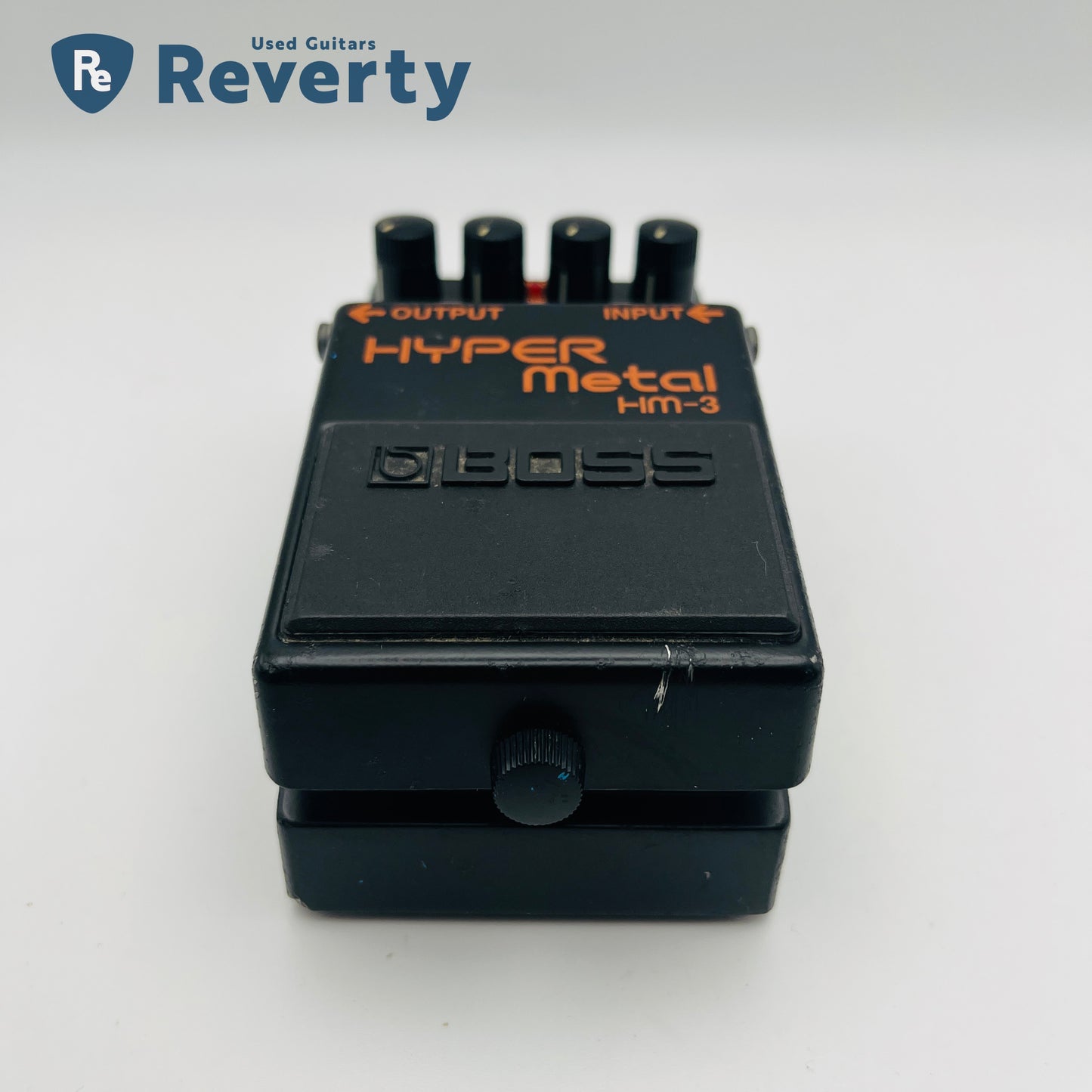 Boss HM-3 Hyper Metal Distortion GuitarEffect Pedal Made in Taiwan Used