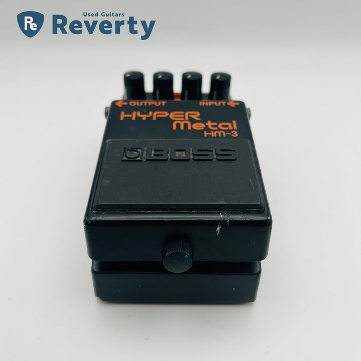 Boss HM-3 Hyper Metal Distortion GuitarEffect Pedal Made in Taiwan Used