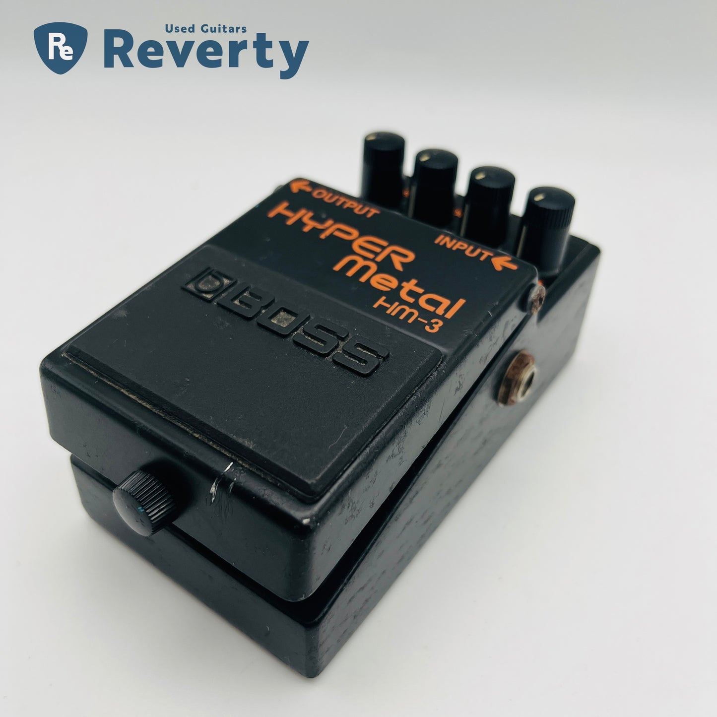 Boss HM-3 Hyper Metal Distortion GuitarEffect Pedal Made in Taiwan Used