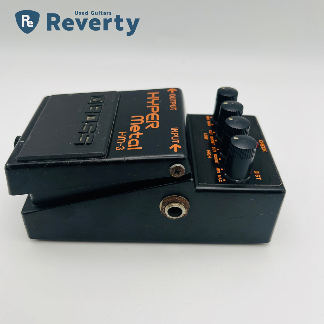 Boss HM-3 Hyper Metal Distortion GuitarEffect Pedal Made in Taiwan Used