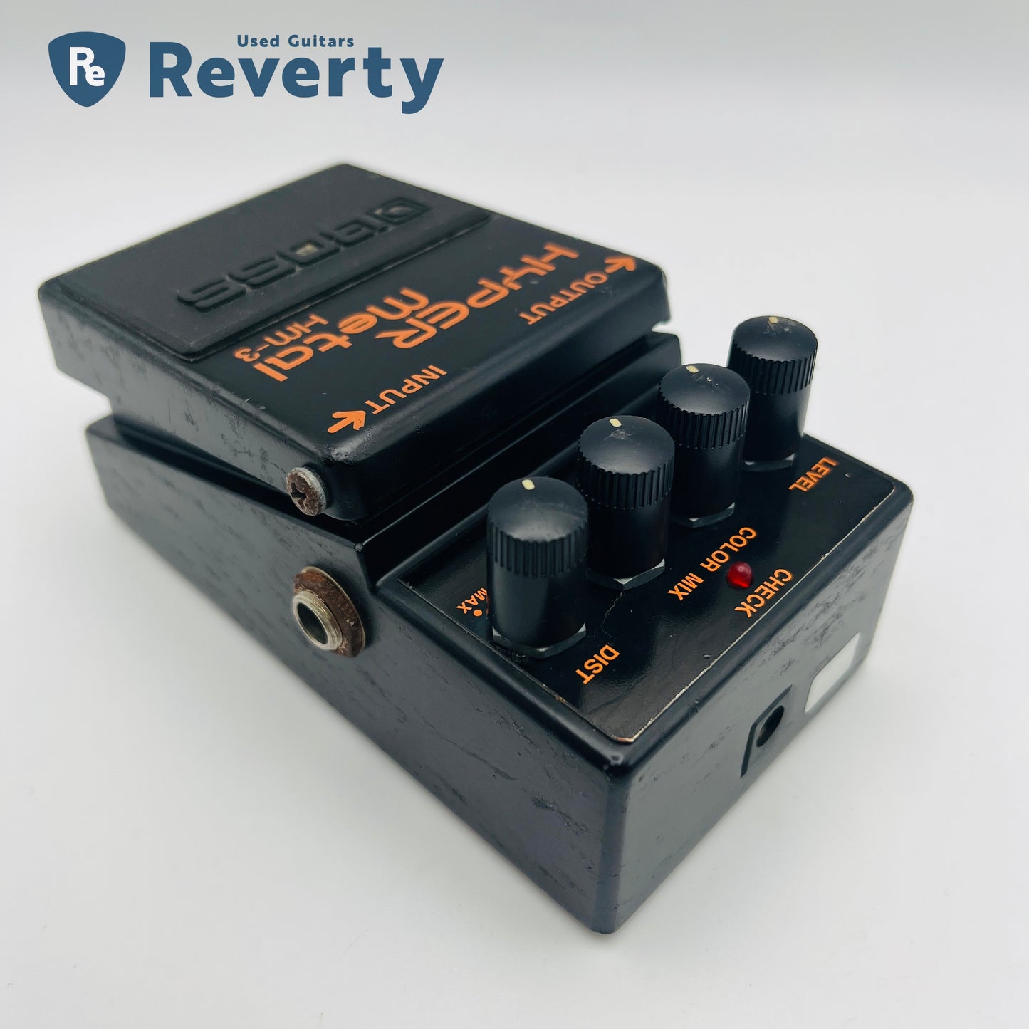 Boss HM-3 Hyper Metal Distortion GuitarEffect Pedal Made in Taiwan Used