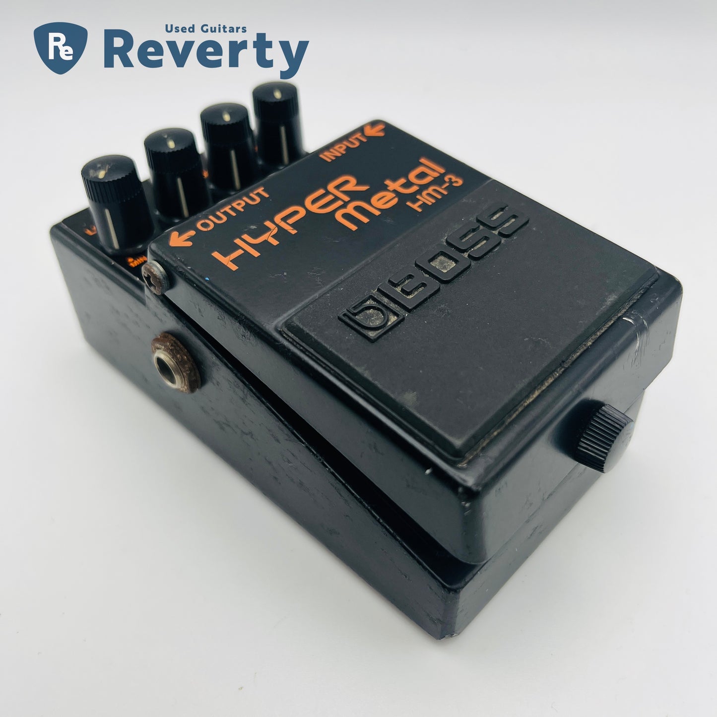 Boss HM-3 Hyper Metal Distortion GuitarEffect Pedal Made in Taiwan Used