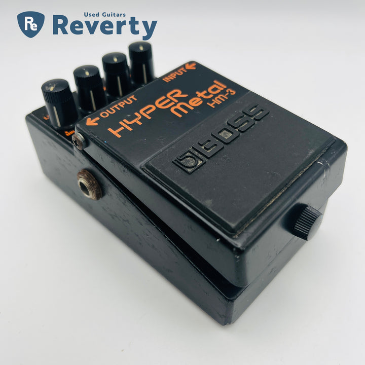 Boss HM-3 Hyper Metal Distortion GuitarEffect Pedal Made in Taiwan Used