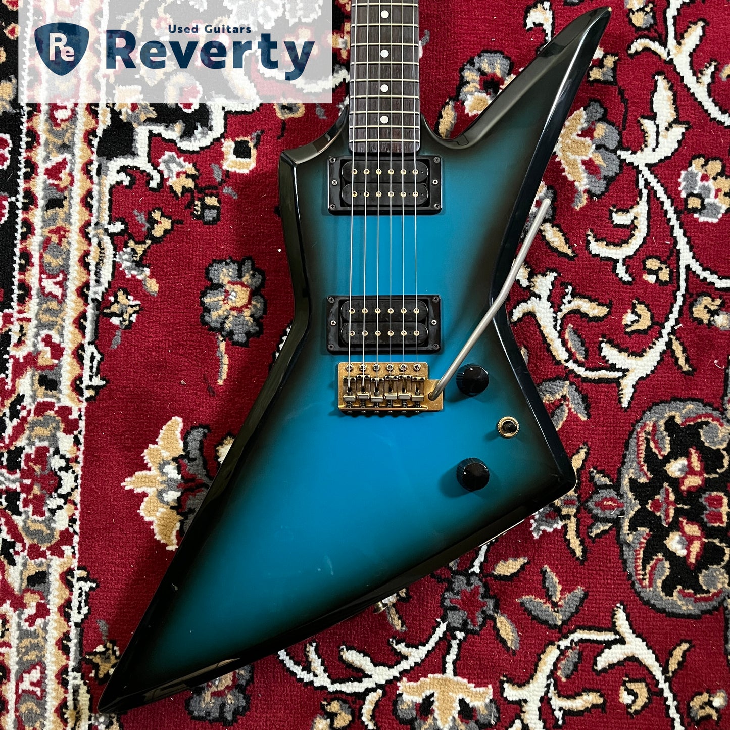 Aria Pro II ZZ Deluxe 1984 MIJ Matsumoku Vintage Metal Guitar Explorer Style Japan