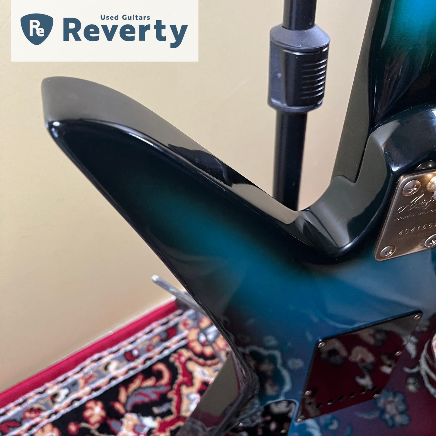 Aria Pro II ZZ Deluxe 1984 MIJ Matsumoku Vintage Metal Guitar Explorer Style Japan