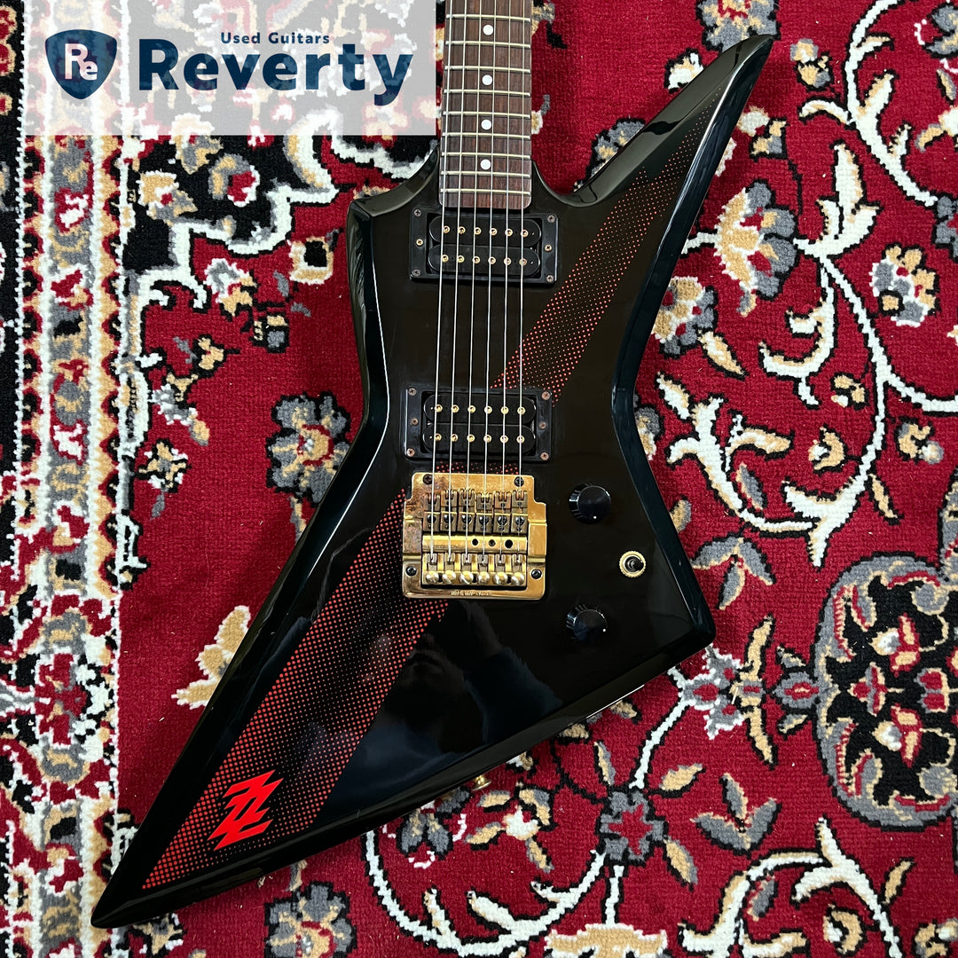 Aria Pro II ZZ Deluxe BTR 1984 MIJ Matsumoku Explorer Style Guitar Japan